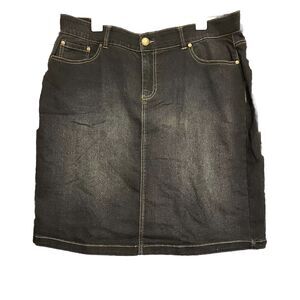 Avenue NWT WM Plus 18/20 Denim Skirt